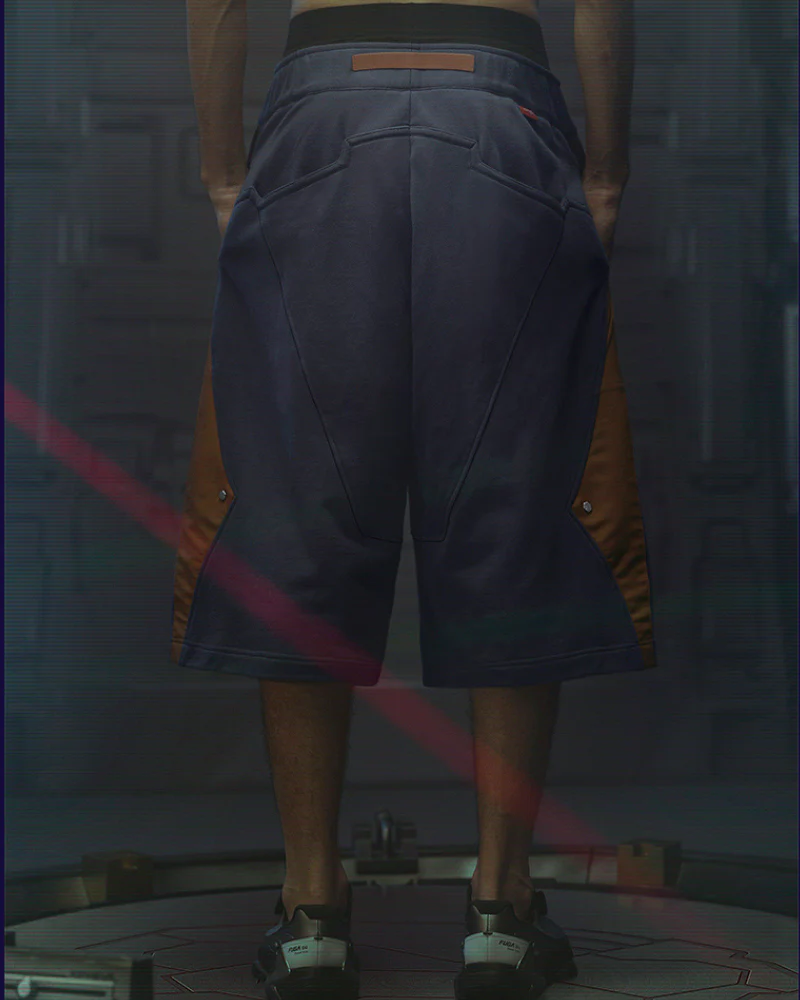 XIPHEVIL Cyberpunk Outfits Star Alliance Sports Shorts - Image 10