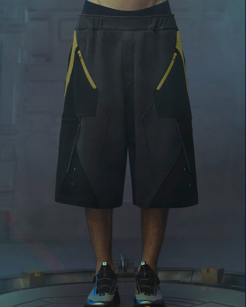 XIPHEVIL Cyberpunk Outfits Star Alliance Sports Shorts - Image 13