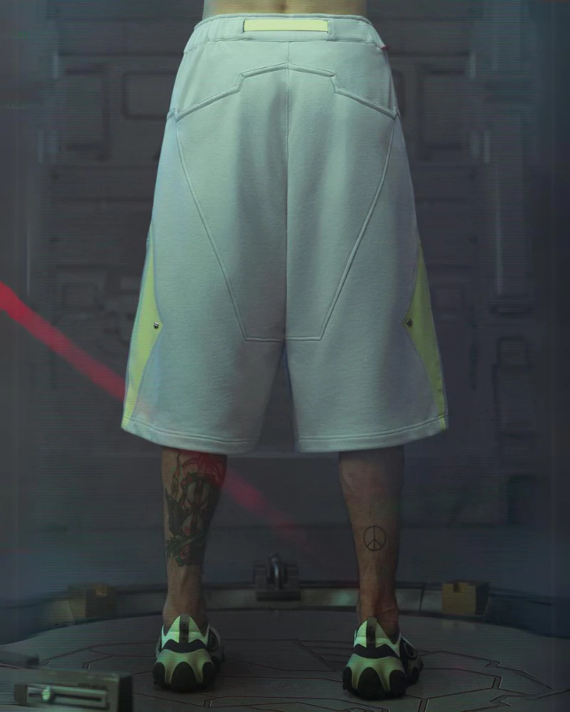 XIPHEVIL Cyberpunk Outfits Star Alliance Sports Shorts - Image 4