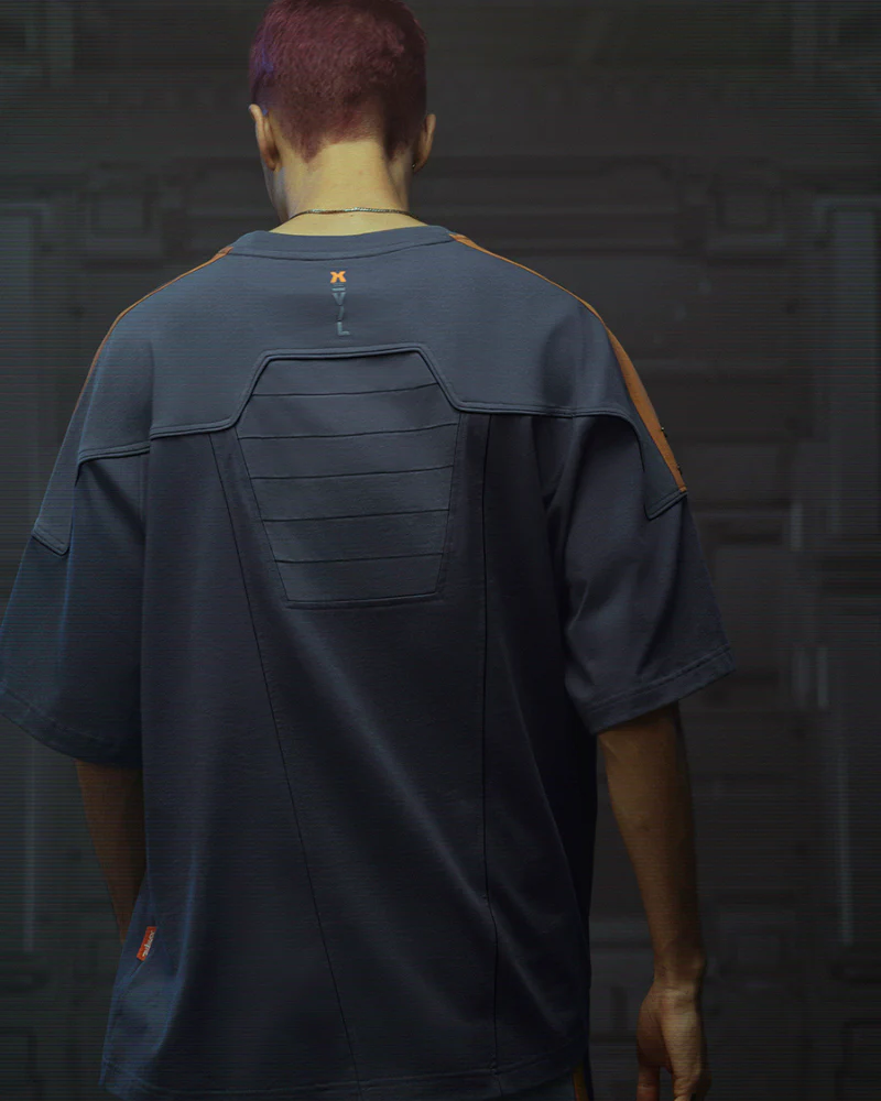 XIPHEVIL Cyberpunk Outfits Star Alliance Sports T-Shirt - Image 11