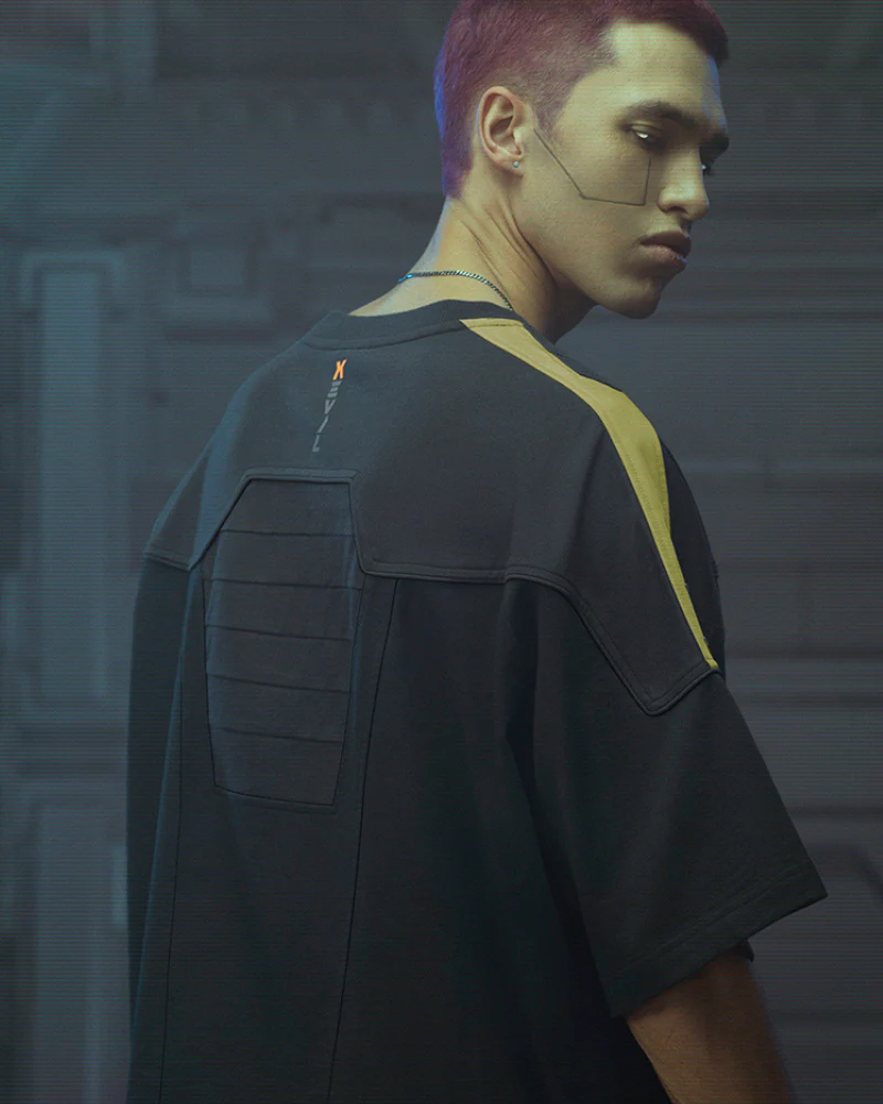 XIPHEVIL Cyberpunk Outfits Star Alliance Sports T-Shirt - Image 14