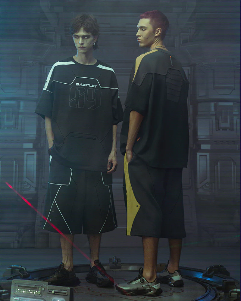 XIPHEVIL Cyberpunk Outfits Star Alliance Sports T-Shirt - Image 16