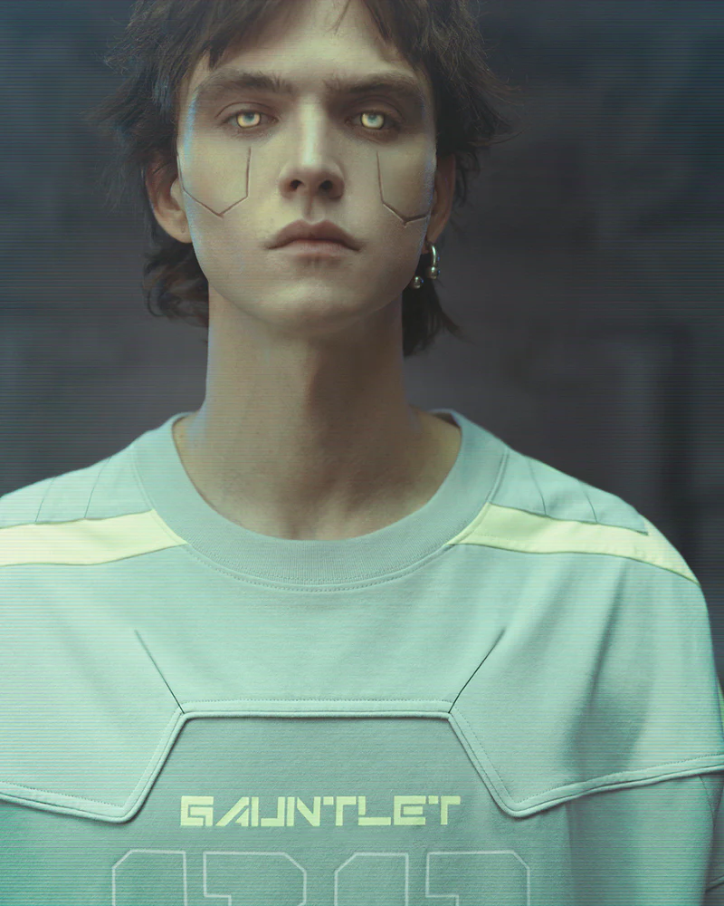 XIPHEVIL Cyberpunk Outfits Star Alliance Sports T-Shirt - Image 3