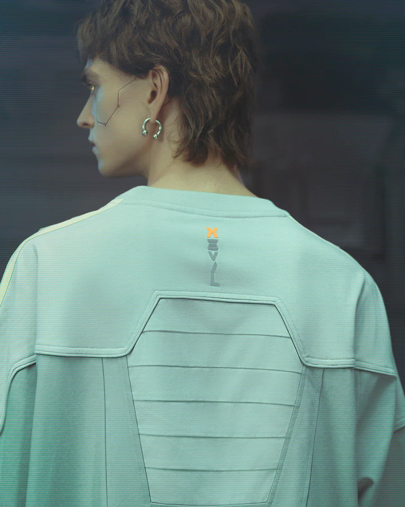 XIPHEVIL Cyberpunk Outfits Star Alliance Sports T-Shirt - Image 4