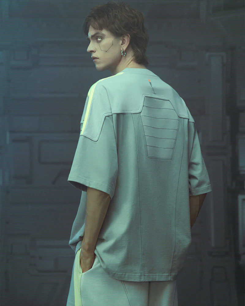 XIPHEVIL Cyberpunk Outfits Star Alliance Sports T-Shirt - Image 7