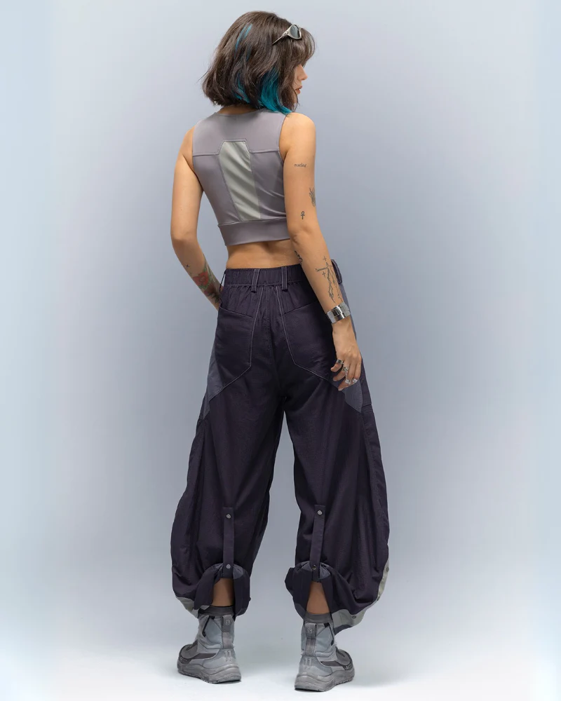 XIPHEVIL Cyberpunk Outfits Wind Blade Functional Quick-Dry Pants - Image 10