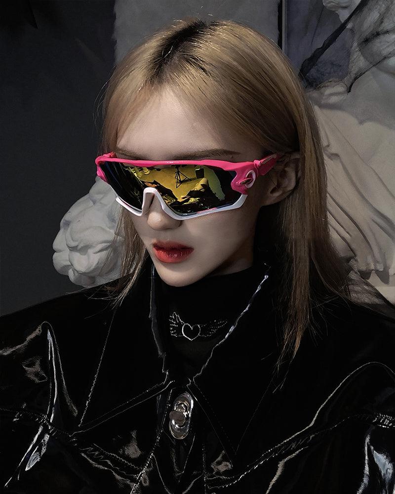 Y2K Cyberpunk Sunglasses - Image 7